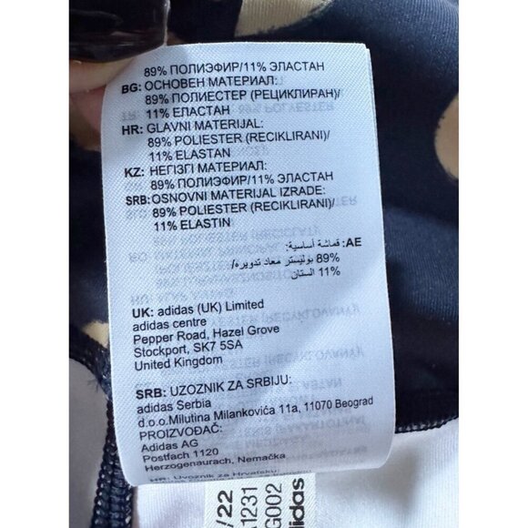 Adidas Farm Rio Women's Sz M Feel Brilliant Aeroready High Waisted Tights - Picture 7 of 14